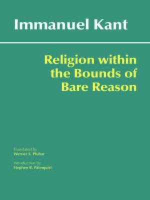 cover image of Religion within the Bounds of Bare Reason